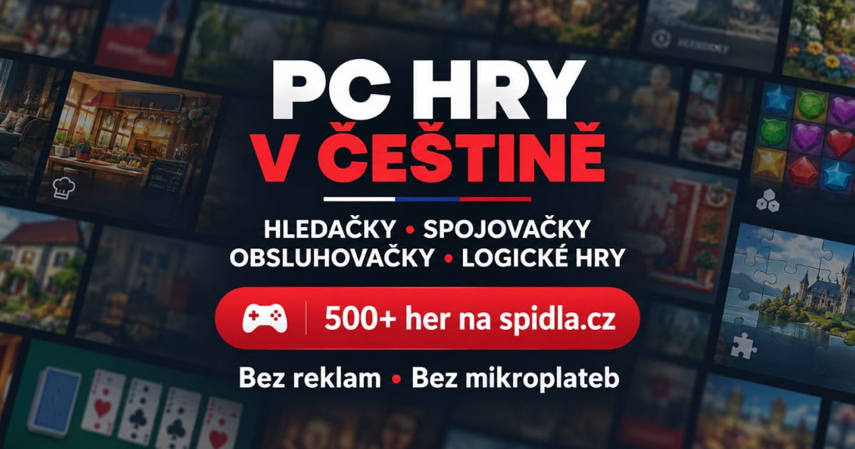 Špidla hry - 500+ titulů. V češtině, bez mikroplateb, bez reklam.